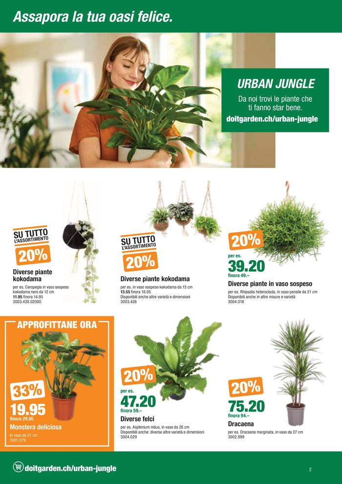 Do it + Garden Katalog in Wallisellen | Flyer attuale - IT | 10.9.2024 - 24.9.2024