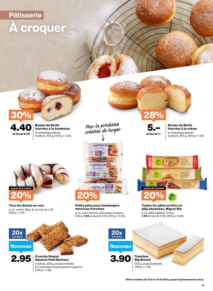 Migros Katalog in Muri bei Bern | Aktuälli Schnäppchen und Ängbot | 10.9.2024 - 24.9.2024