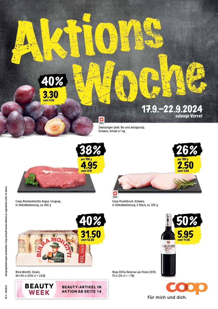 Coop Katalog in Bern | Tolles Ängbot für alli Chunde | 17.9.2024 - 22.9.2024