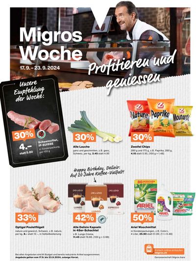 Migros Katalog in Biel (Bienne) | Neui Ängbot zum Entdecke | 17.9.2024 - 1.10.2024