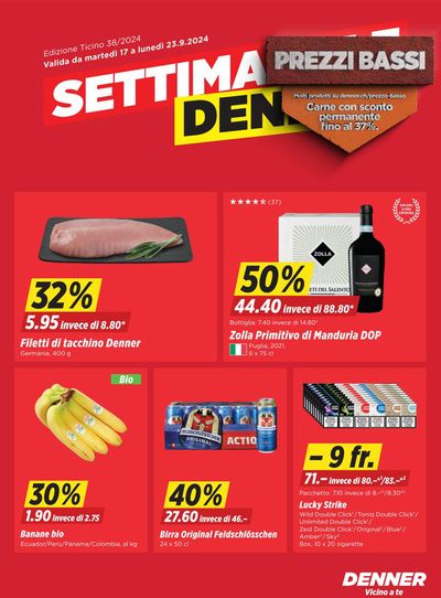 Denner Katalog in Wohlen | Aktuälli Sonderaktione | 17.9.2024 - 1.10.2024