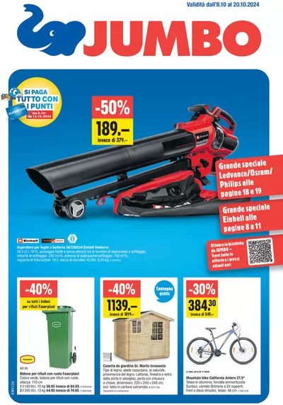 Angebote von Baumärkte & Gartencenter in Muri bei Bern | Fantastiche azioni per te - IT in Jumbo | 7.10.2024 - 21.10.2024