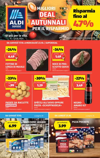 Aldi Katalog in Winterthur | Groossi Uswahl a Ängbot | 17.10.2024 - 23.10.2024