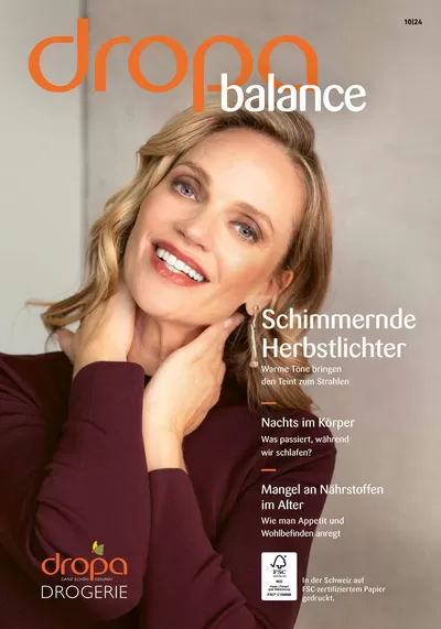 Angebote von Drogerien & Schönheit in Glarus | Dropa balance in Dropa | 11.10.2024 - 31.10.2024