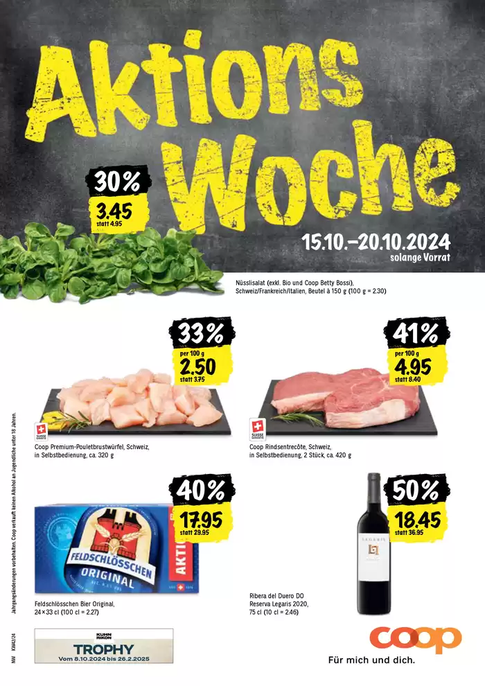 Coop City Katalog in Olten | Coop City reklamblad | 15.10.2024 - 20.10.2024