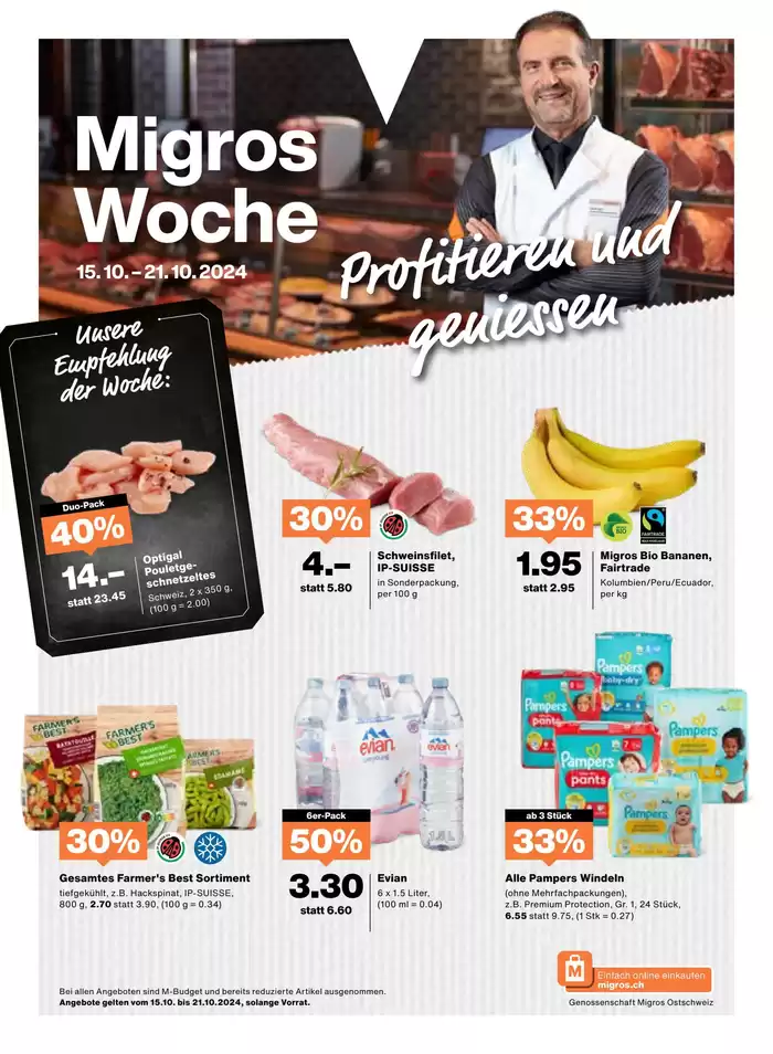 Migros Katalog in Herisau | Üsi beste Ängbot für Sie | 14.10.2024 - 28.10.2024