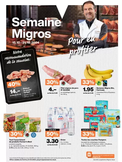 Migros Katalog in Pully | Top-Deals und Rabatt | 14.10.2024 - 28.10.2024