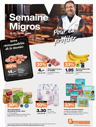 Migros Katalog in Münchenbuchsee | Top-Deals für alli Chunde | 14.10.2024 - 28.10.2024