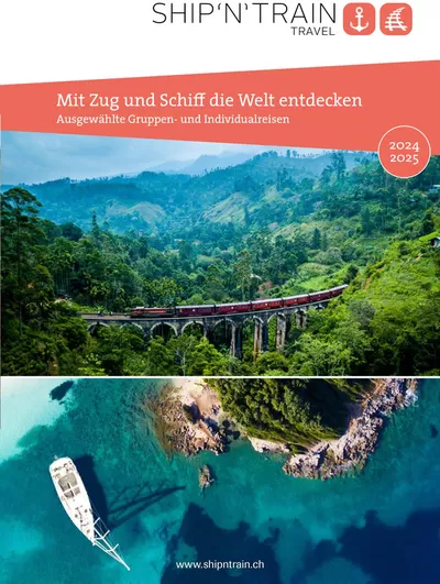 Angebote von Reisen & Freizeit in Fribourg |  Ship'n'Train Schiff- und Zugreisen in Globetrotter | 16.10.2024 - 31.3.2025