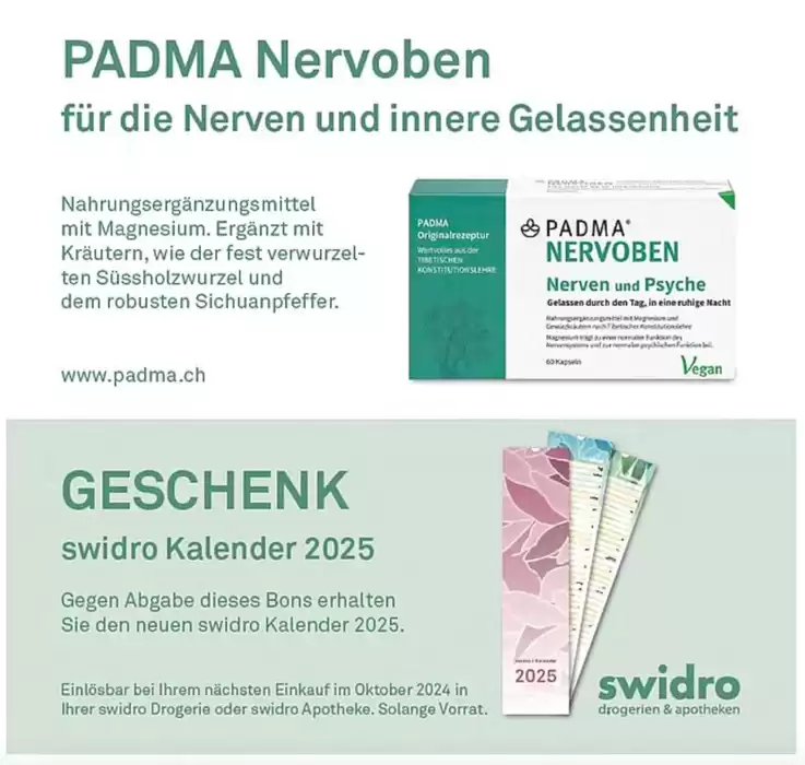 Swidro Katalog | Padma Nevroben | 16.10.2024 - 31.10.2024