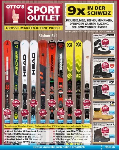 Otto's Katalog in Delémont | WINTERSPORT SPEZIAL - DE | 18.10.2024 - 1.11.2024