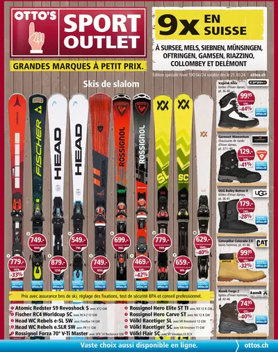 Otto's Katalog in Delémont | SPECIAL HIVER - FR | 18.10.2024 - 1.11.2024