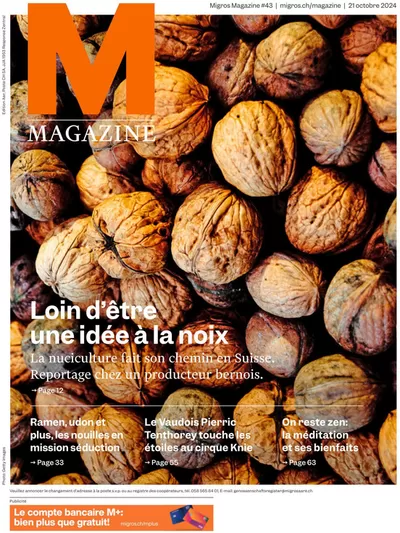 Migros Katalog in Münchenbuchsee | Migros magazin - FR | 21.10.2024 - 4.11.2024