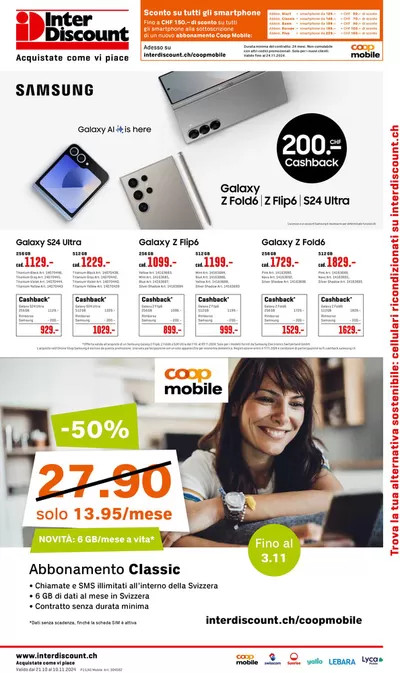 Interdiscount Katalog in Montreux | Groossi Uswahl a Ängbot | 21.10.2024 - 10.11.2024