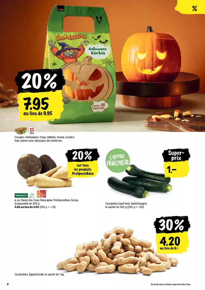 Coop Katalog in Lausanne | Coop reklamblad | 22.10.2024 - 27.10.2024