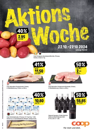 Coop Katalog in Pfäffikon | Tolles Ängbot für alli Chunde | 22.10.2024 - 27.10.2024