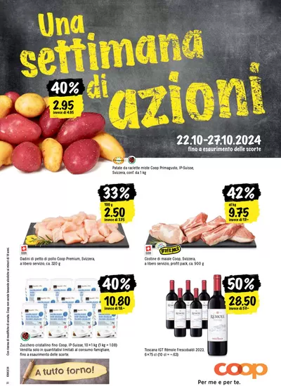 Coop Katalog in Lavena Ponte Tresa | Tolles Ängbot für Schnäppchenjäger | 22.10.2024 - 27.10.2024