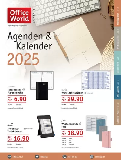 Angebote von Bücher & Bürobedarf in Opfikon | Tolle Rabatt uf usgwählte Produkt in Office World | 21.10.2024 - 4.11.2024