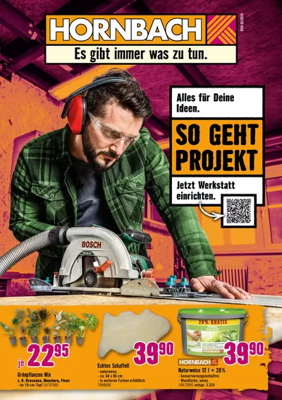 Hornbach Katalog | Alles für Deine Ideen. | 22.10.2024 - 5.11.2024