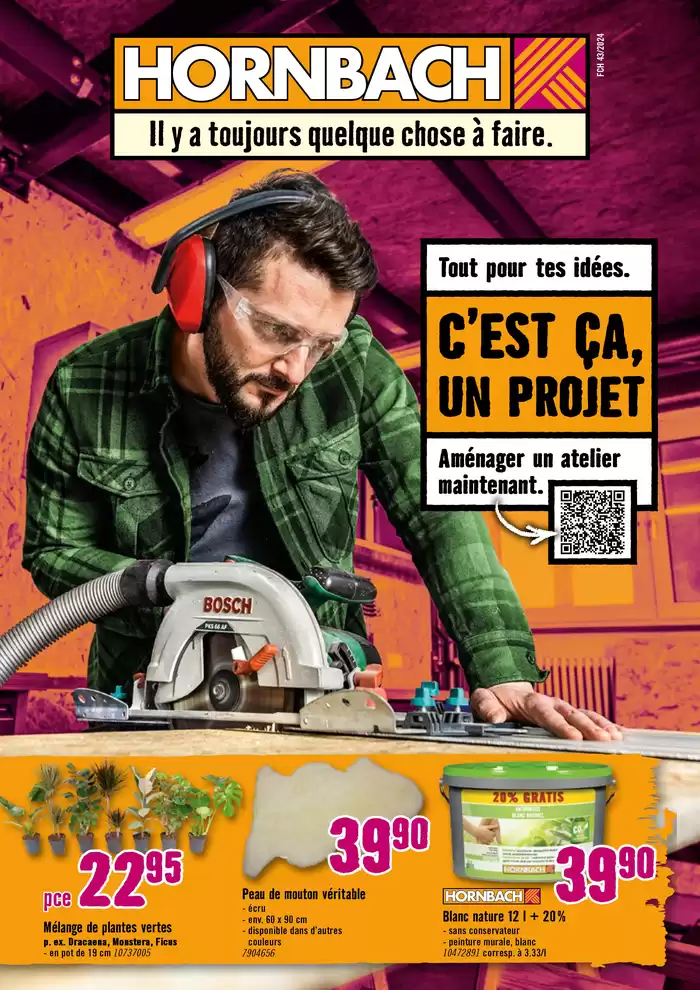 Hornbach Katalog in Zürich | Tout pour tes idées. | 22.10.2024 - 5.11.2024