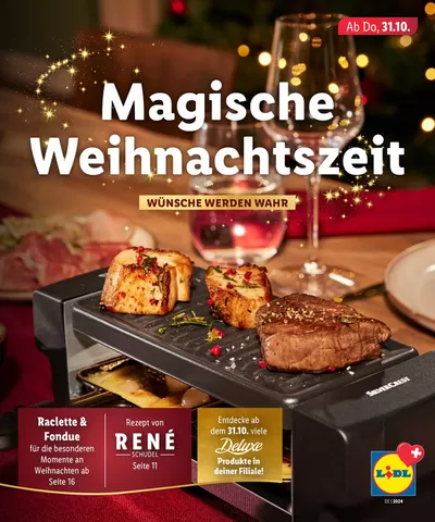 Lidl Katalog in Bern | Magische Weihnachtszeit - DE | 31.10.2024 - 31.12.2024