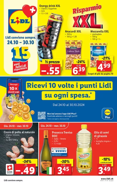 Lidl Katalog in Genève | Exklusivi Deals für üsi Chunde | 24.10.2024 - 30.10.2024