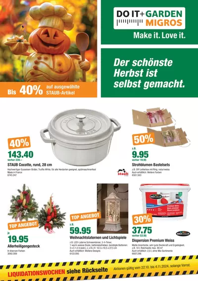 Do it + Garden Katalog | Unser neuer Flyer ist da! - DE | 22.10.2024 - 5.11.2024