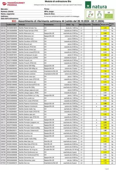 Prodega Katalog in Locarno | Exklusivi Deals für üsi Chunde | 28.10.2024 - 2.11.2024