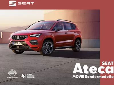 Angebote von Auto, Motorrad & Werkstatt in Altstätten | SEAT Ateca MOVE! FR in Seat | 28.10.2024 - 11.11.2024