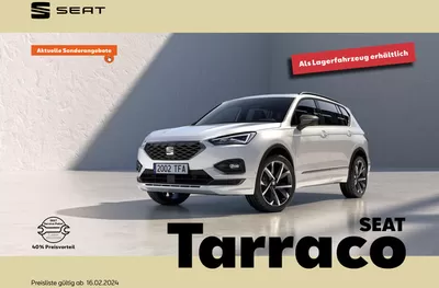 Angebote von Auto, Motorrad & Werkstatt in Altstätten | SEAT Tarraco Preisliste in Seat | 28.10.2024 - 11.11.2024