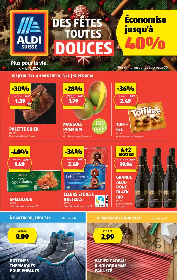 Aldi Katalog in Kloten | Attraktiivi Sonderängbot für alli | 7.11.2024 - 13.11.2024