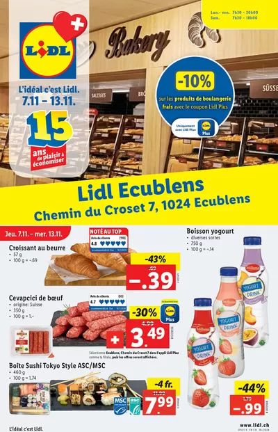 Lidl Katalog in Bern | Aktuälli Deals und Ängbot | 7.11.2024 - 13.11.2024