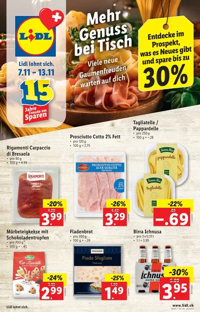 Lidl Katalog in Bern | Nur im Tessin - DE | 7.11.2024 - 13.11.2024