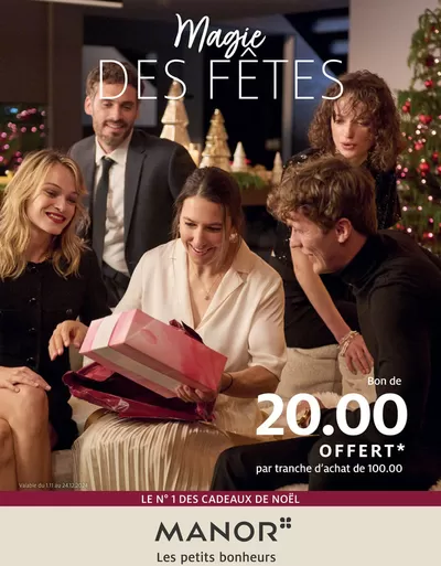 Manor Katalog in Bern | Notre catalogue de Noël - FR | 7.11.2024 - 21.11.2024