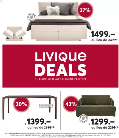 Angebote von Haus & Möbel | Exklusivi Deals und Schnäppchen in Livique | 11.11.2024 - 25.11.2024