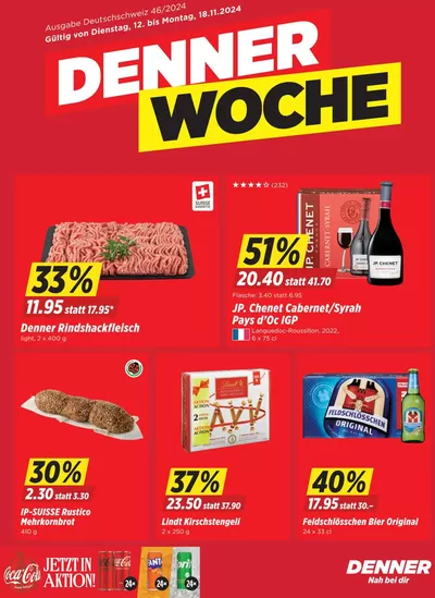 Denner Katalog | Aktuälli Deals und Ängbot | 12.11.2024 - 26.11.2024