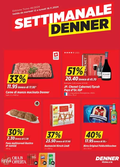 Denner Katalog | Neui Ängbot zum Entdecke | 12.11.2024 - 26.11.2024