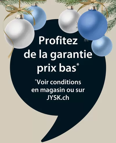 JYSK Katalog in Genève | Offres exceptionnelles - FR | 12.11.2024 - 26.11.2024