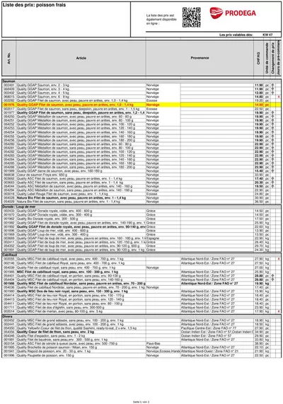 Prodega Katalog | Tolles Ängbot für alli Chunde | 18.11.2024 - 23.11.2024