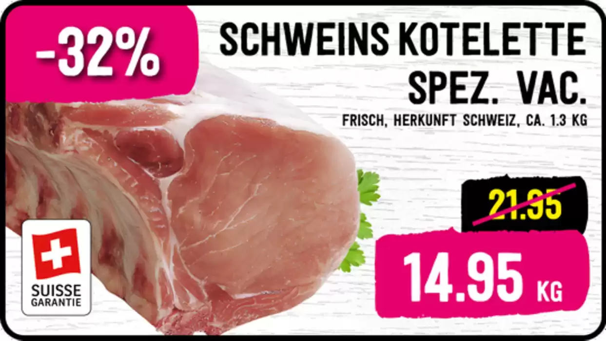 Fleisch Discount Katalog in Zürich | Fleisch Discount reklamblad | 16.11.2024 - 30.11.2024