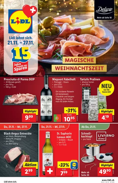 Lidl Katalog | Rabatt und Aktione | 21.11.2024 - 27.11.2024