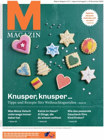 Migros Katalog in Bern | Sonderängbot für Sie | 18.11.2024 - 2.12.2024