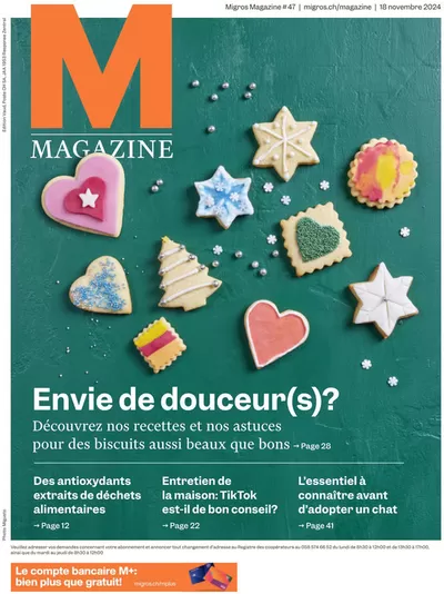 Migros Katalog in Lausanne | Top-Deals und Rabatt | 18.11.2024 - 2.12.2024