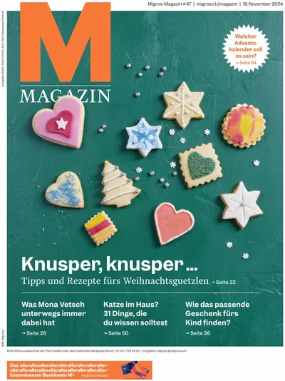 Migros Katalog in Montreux | Aktuälli Schnäppchen und Ängbot | 18.11.2024 - 2.12.2024