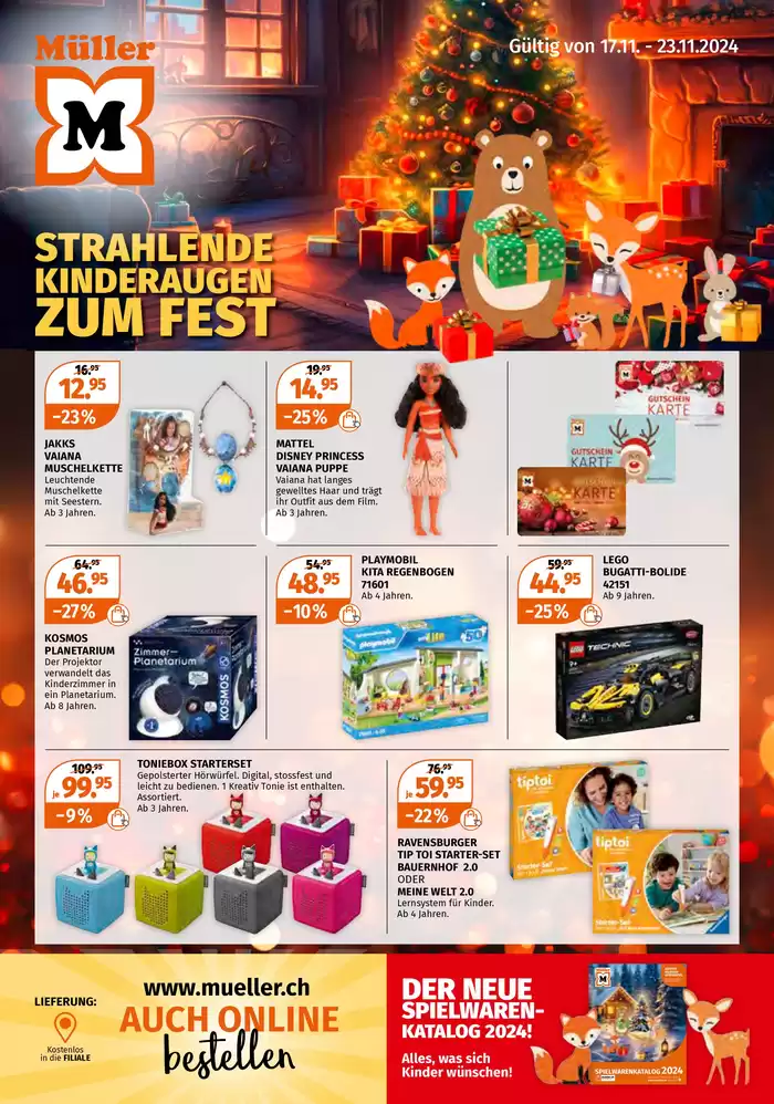 Müller Katalog in Basel | Tolle Rabatt uf usgwählte Produkt | 18.11.2024 - 2.12.2024