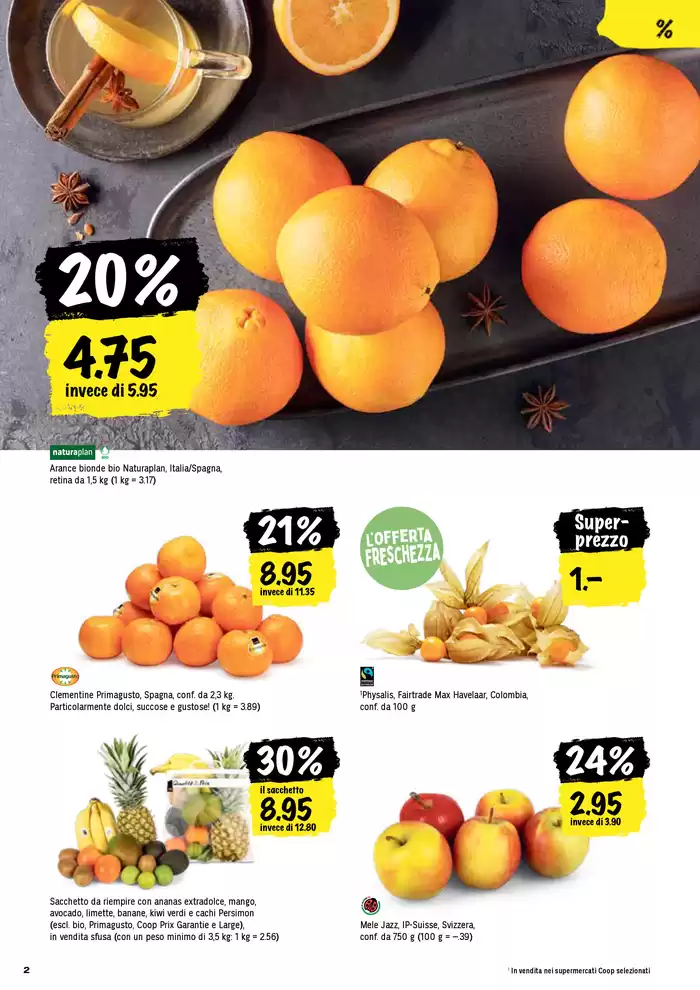 Coop Katalog | Top-Deals für alli Chunde | 19.11.2024 - 24.11.2024