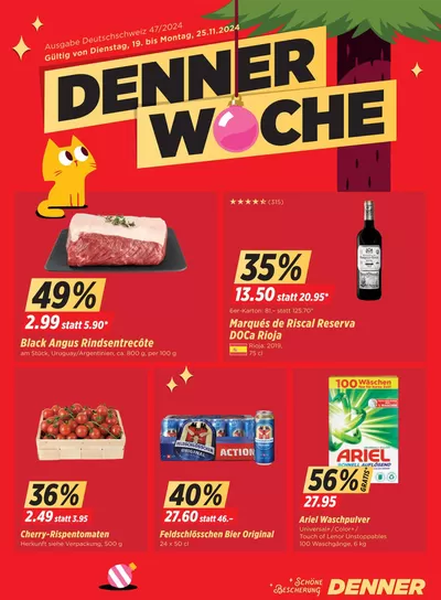 Denner Katalog | Exklusivi Schnäppchen | 19.11.2024 - 3.12.2024