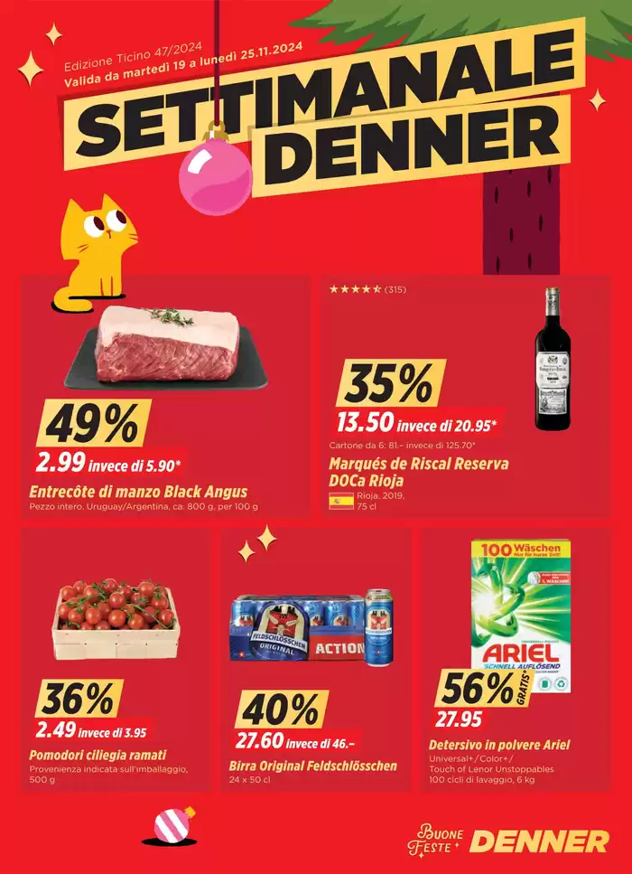 Denner Katalog | Üsi beste Ängbot für Sie | 19.11.2024 - 3.12.2024