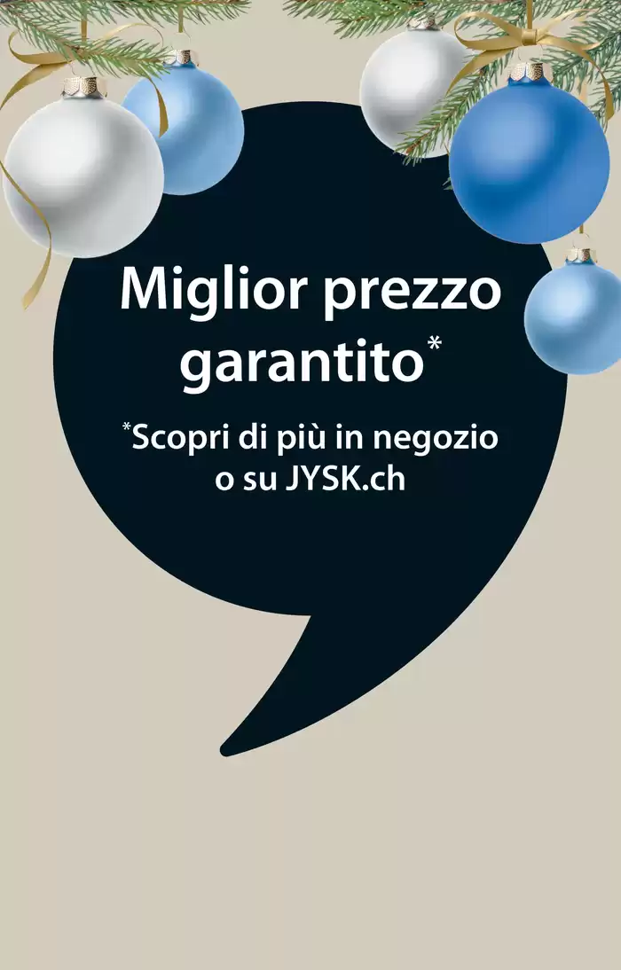 JYSK Katalog in Basel | Grandi offerte - IT | 19.11.2024 - 3.12.2024