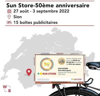 Angebote von Drogerien & Schönheit in Genève | Sun Store flugblatt in Sun Store | 20.11.2024 - 4.12.2024